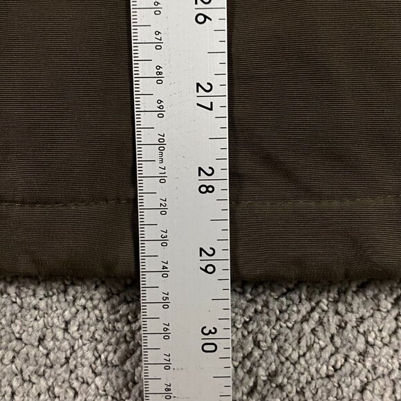 Duluth Trading Co. Jacket Men's Large Fleece Lined Brown Nylon Full Zip Pockets - Picture 8 of 8